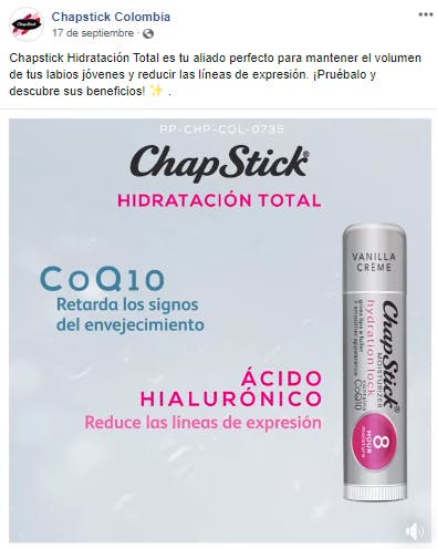 Chapstick Colombia